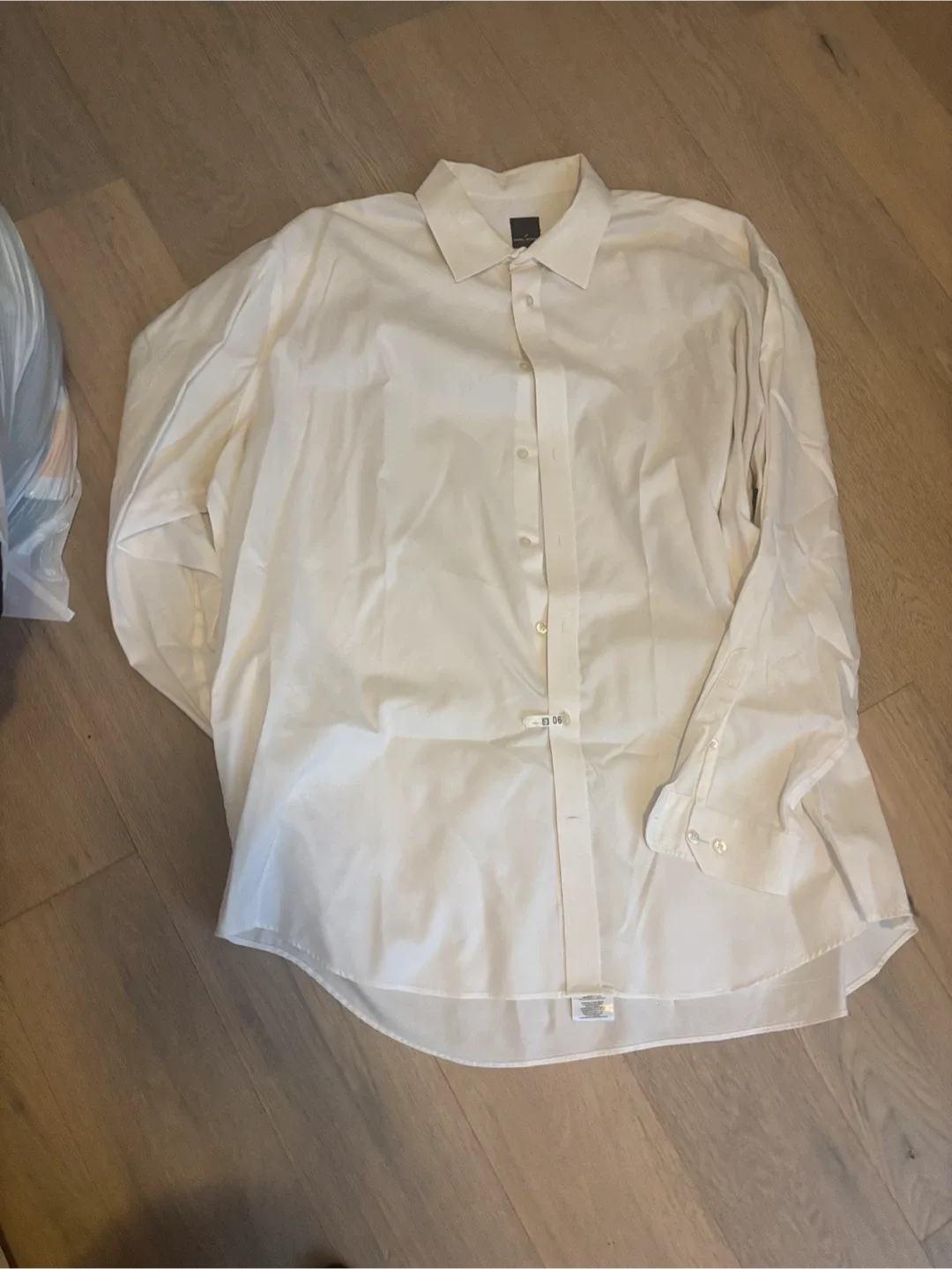 Cream Dress Shirt - Size 20 image indicator(2)