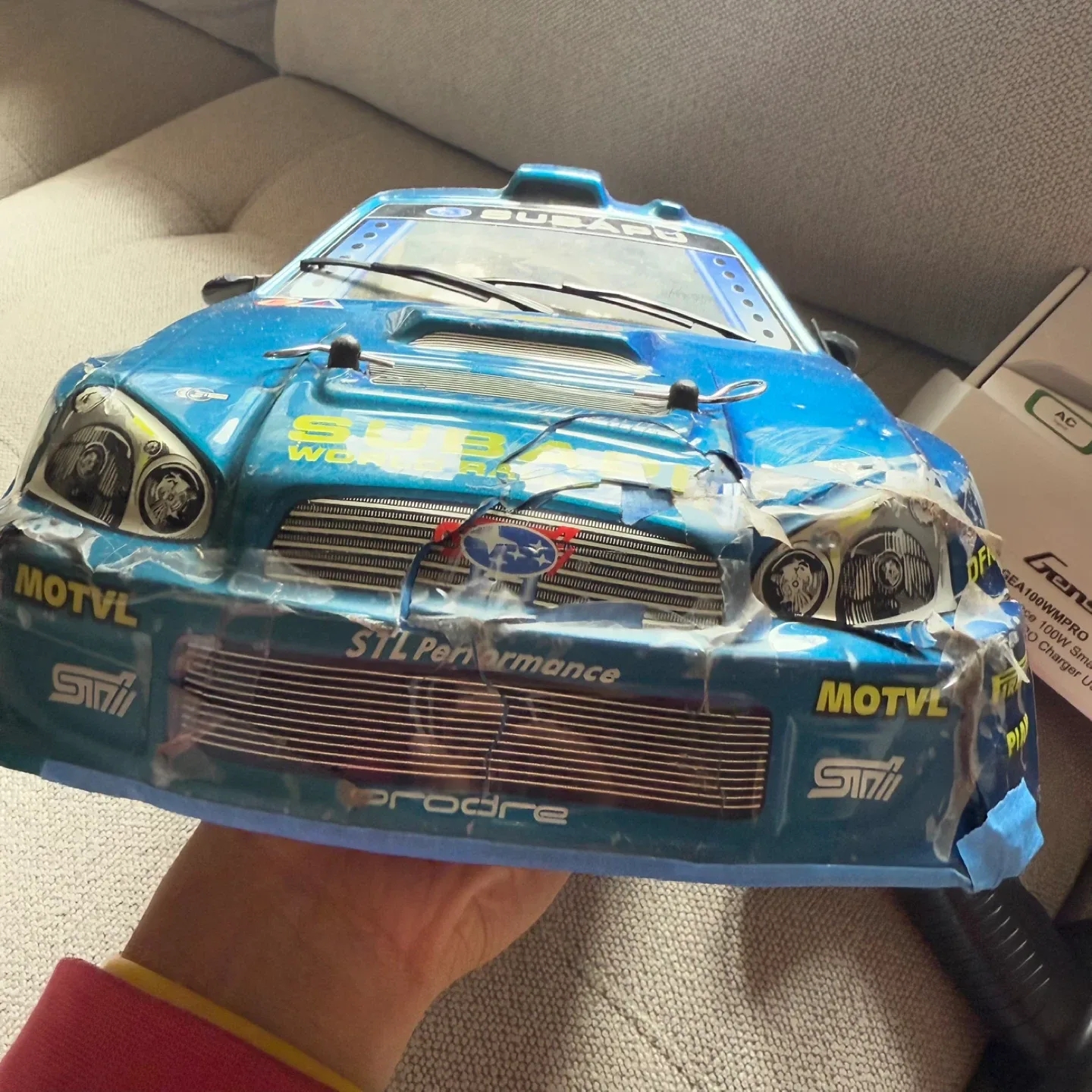 Subaru Impreza 4WD RC car image indicator(3)