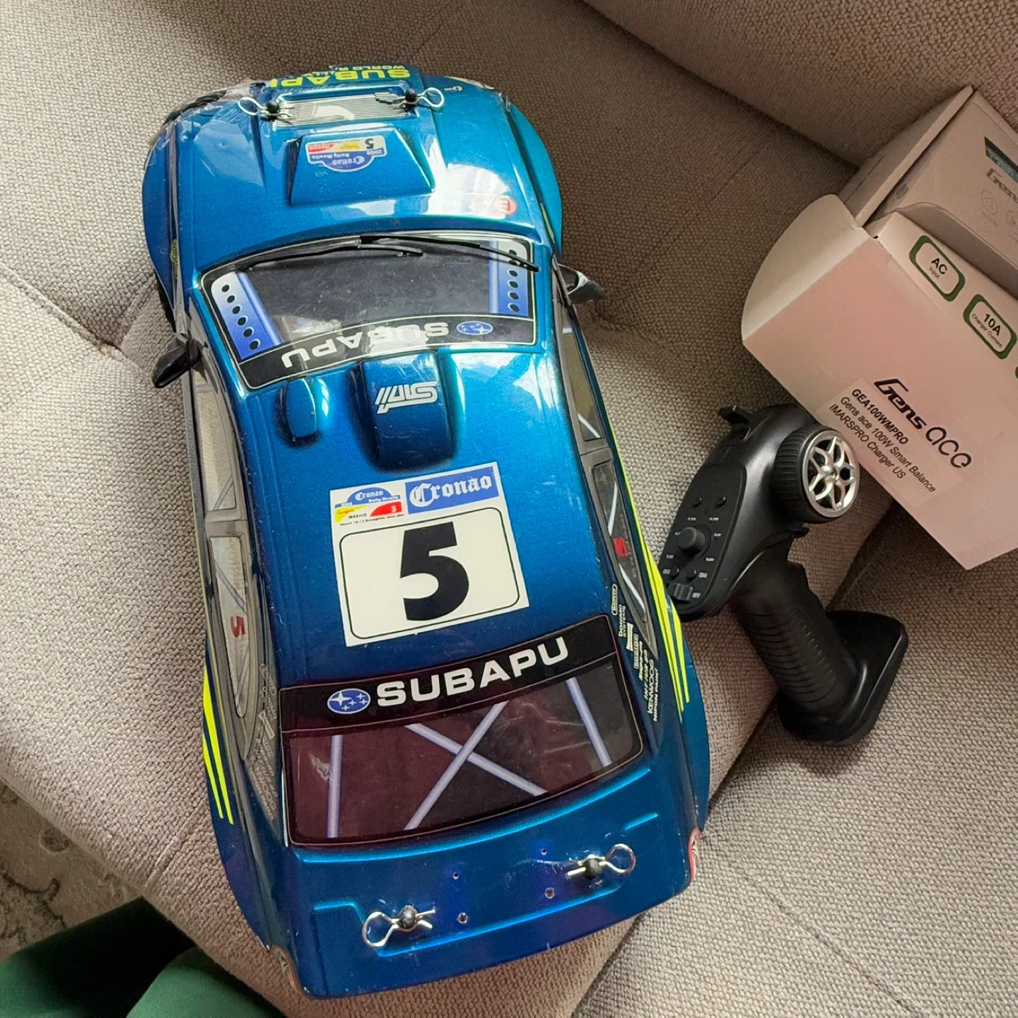 Subaru Impreza 4WD RC car image indicator(2)