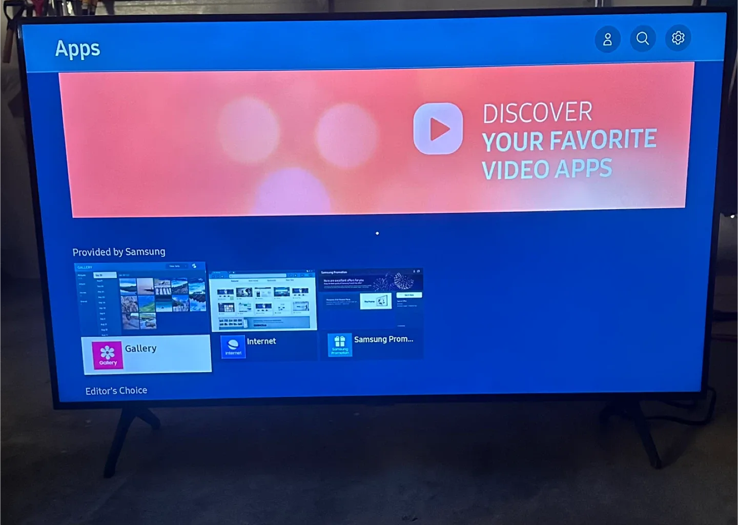 Samsung Smart TV 43” image indicator(4)