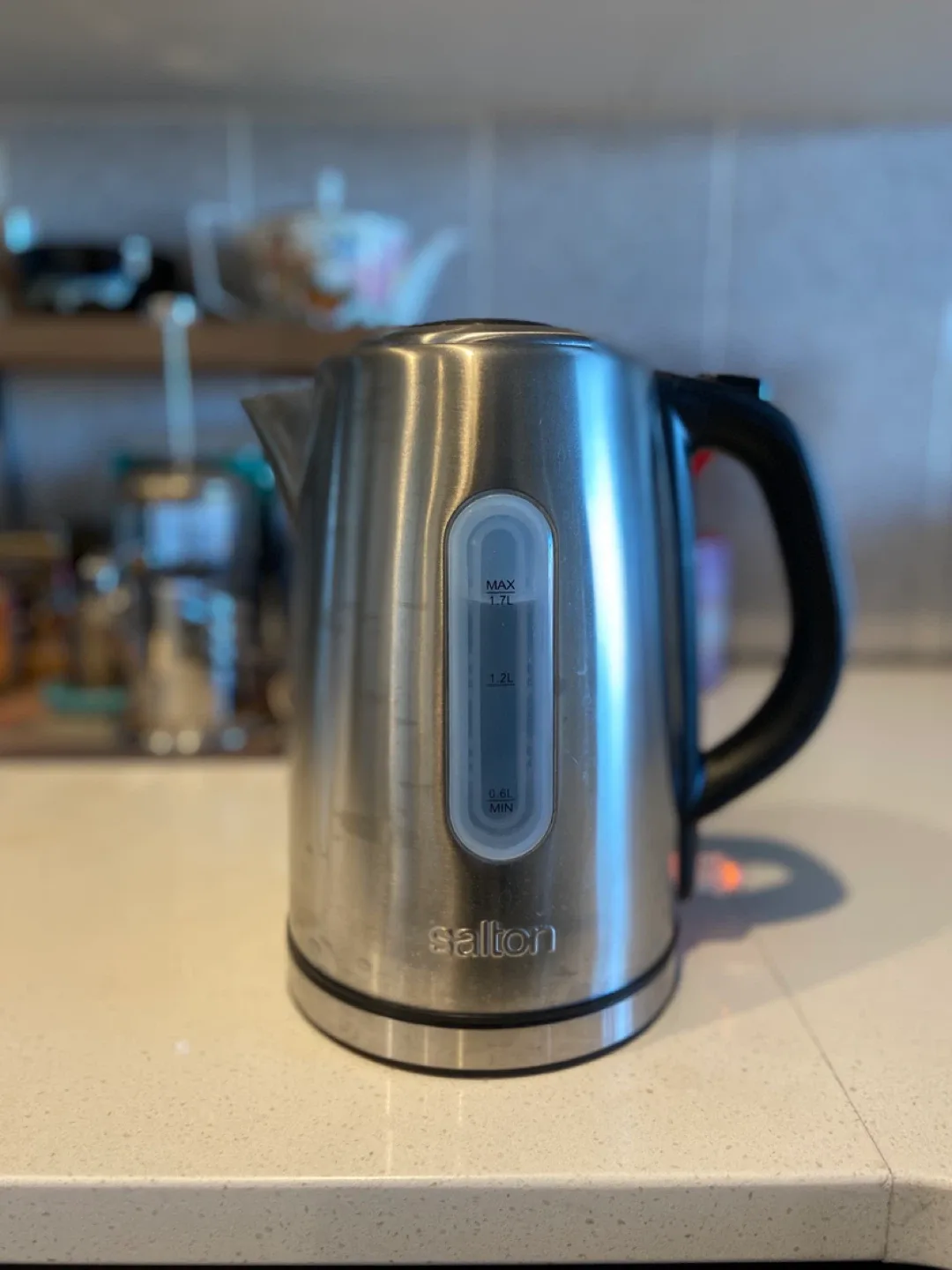 Salton 1.7L Stainless Steel Electric Kettle