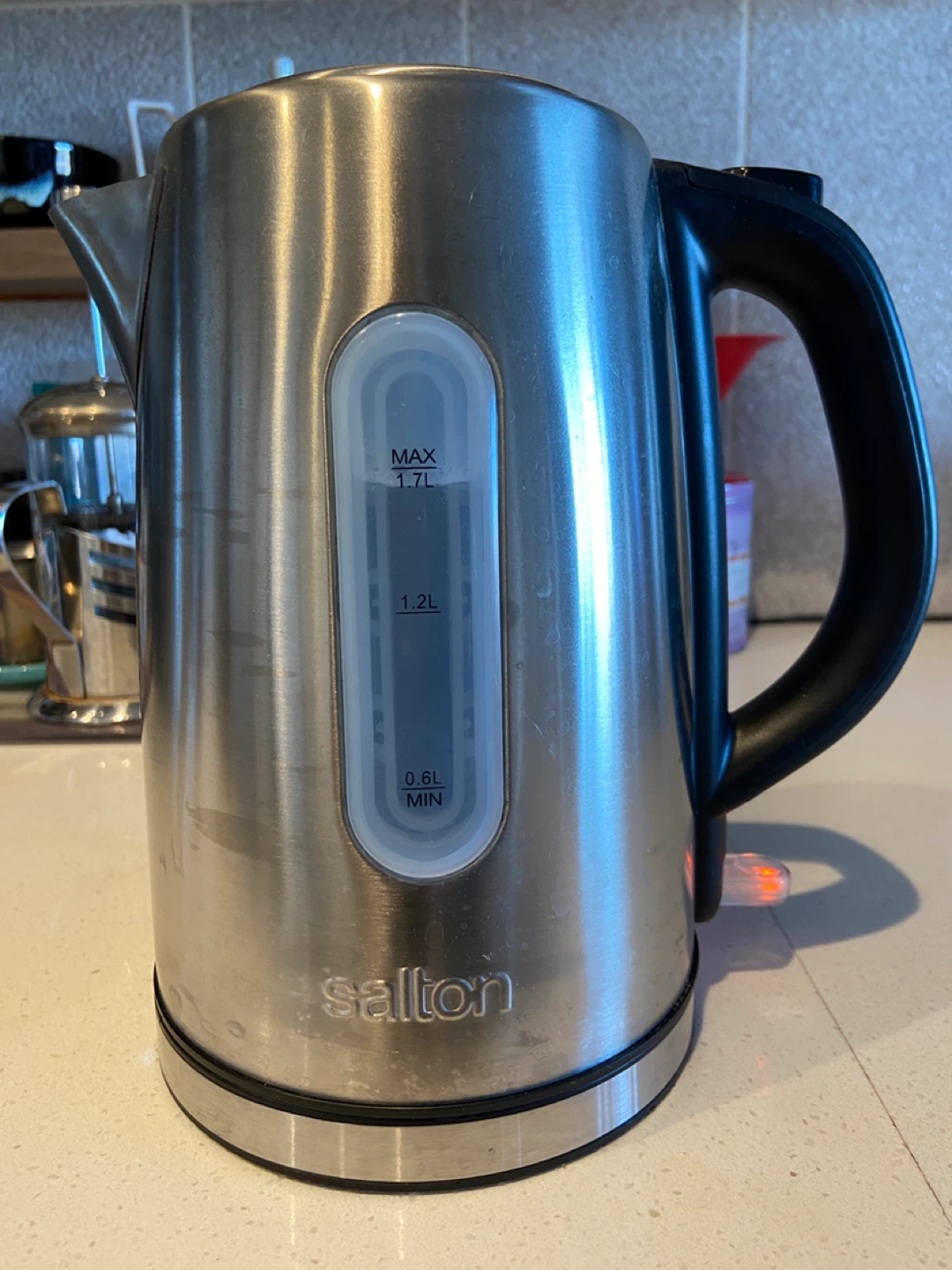 Salton 1.7L Stainless Steel Electric Kettle - photo 2