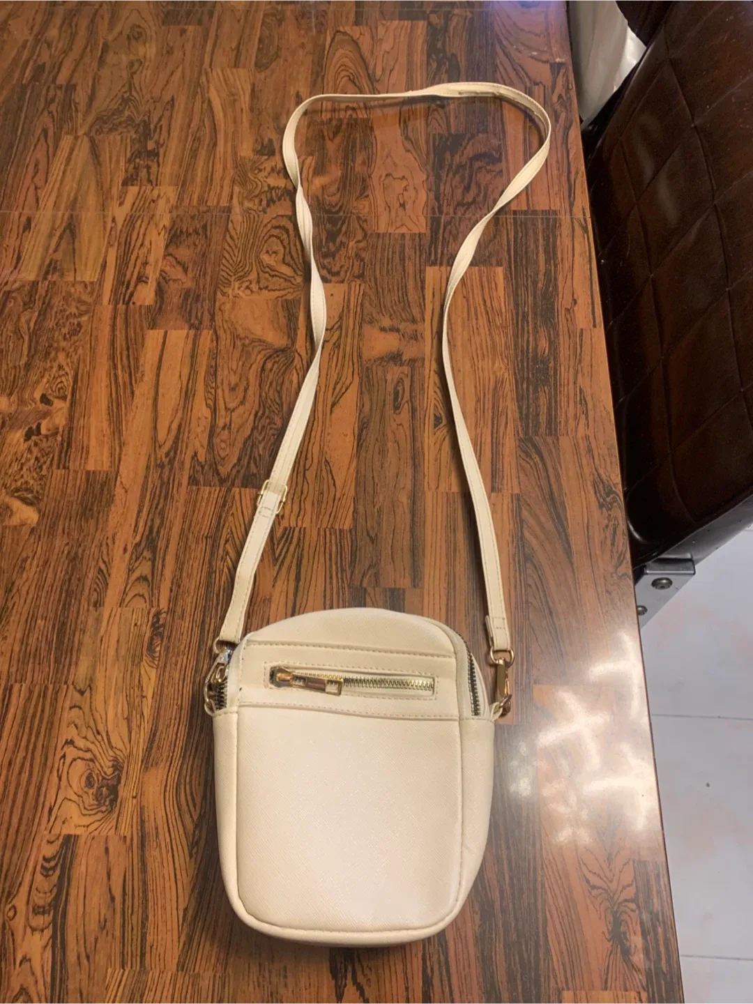 Beige Crossbody Bag