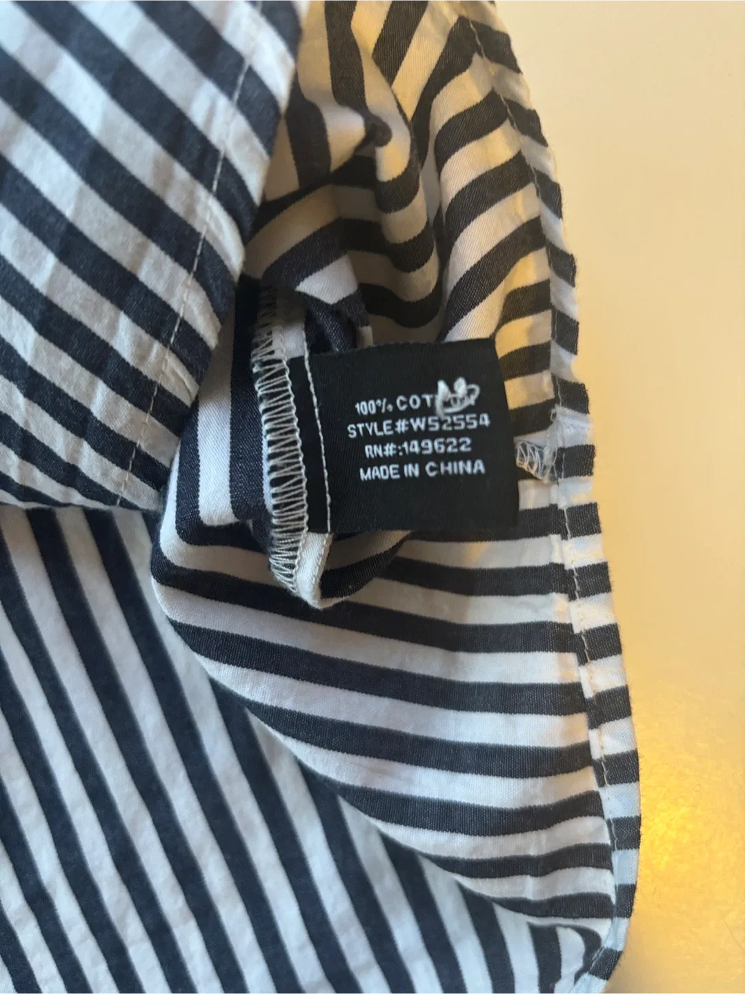 Walter Baker Striped Button-Down Shirt - Size S image indicator(3)