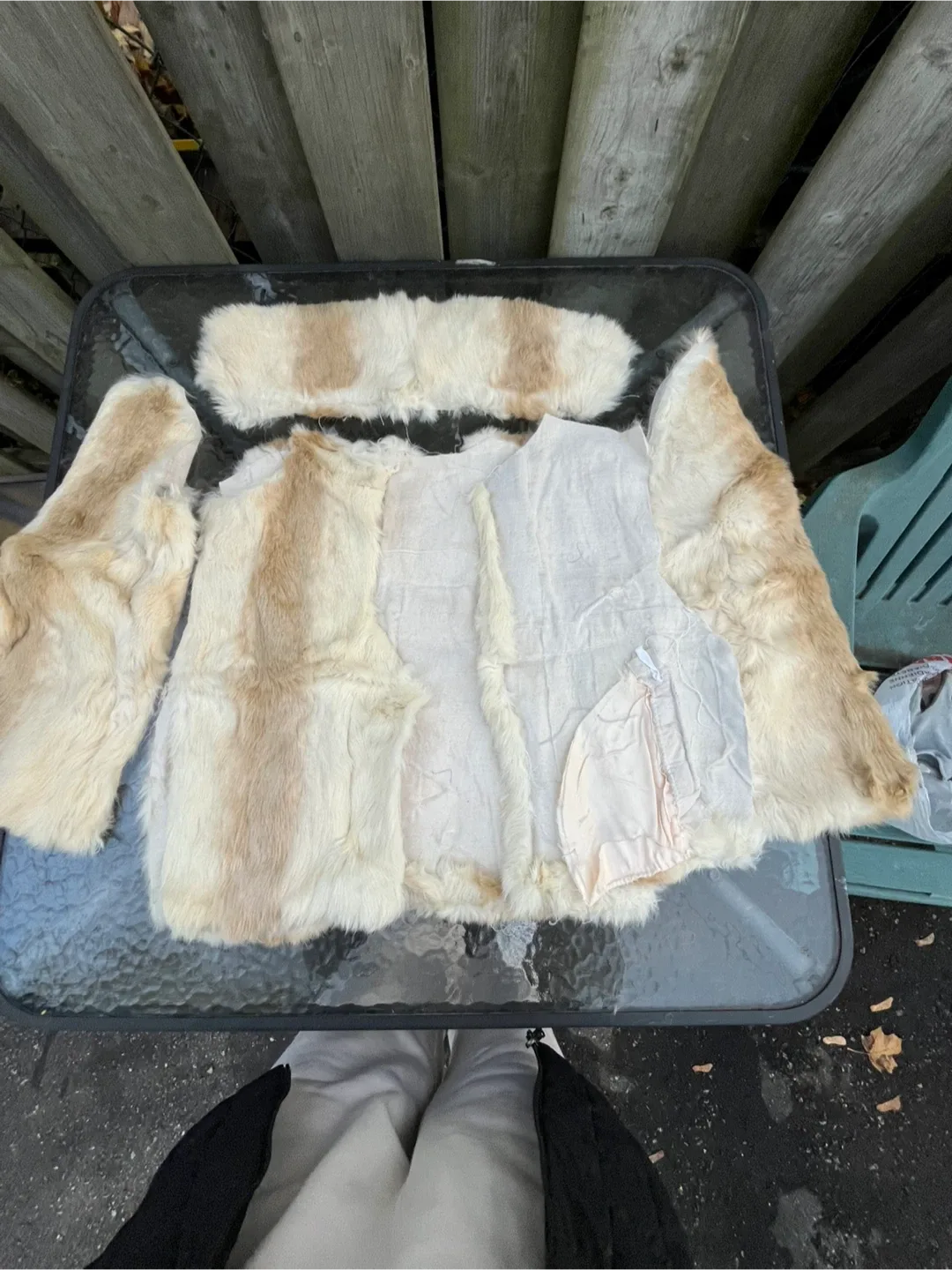 Fur Vest DIY Kit - Beige & Brown image indicator(2)