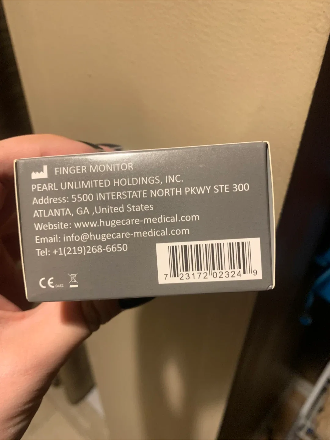 Hugecare Finger Monitor image indicator(2)