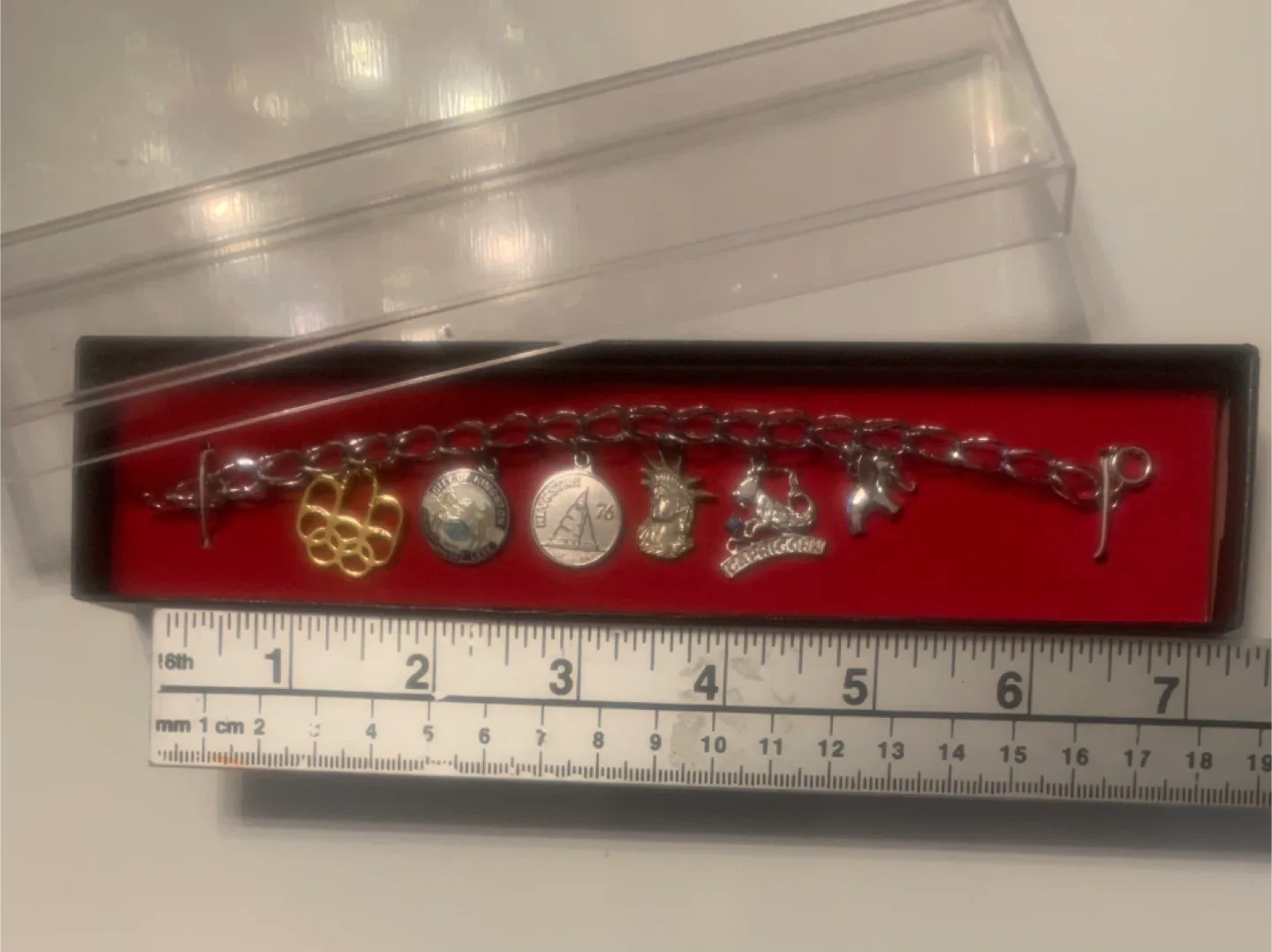 Vintage Kingston Charm Bracelet image indicator(10)