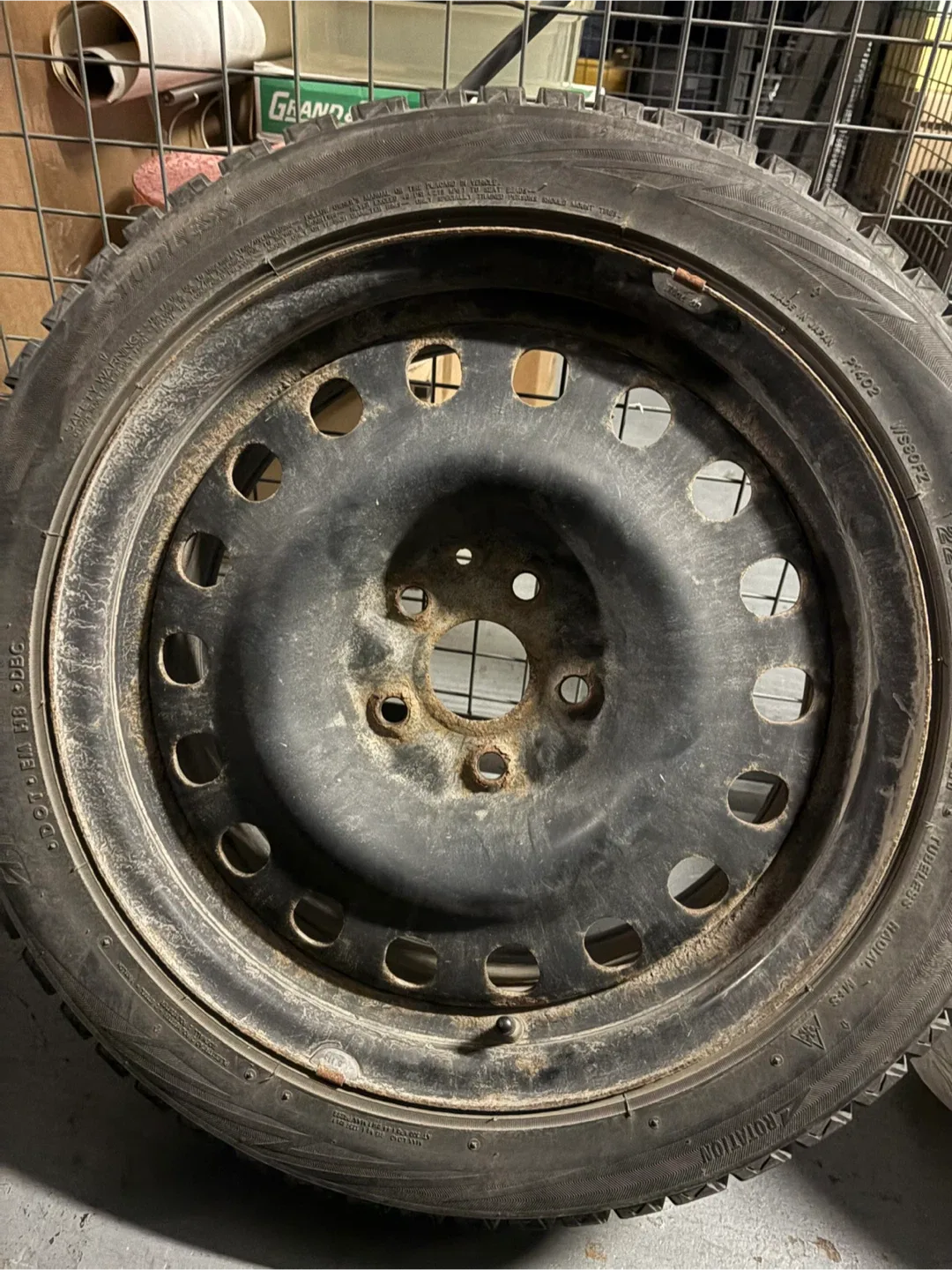 17” Winter Rims + Tires – Used on 2005 Toyota Camry image indicator(2)