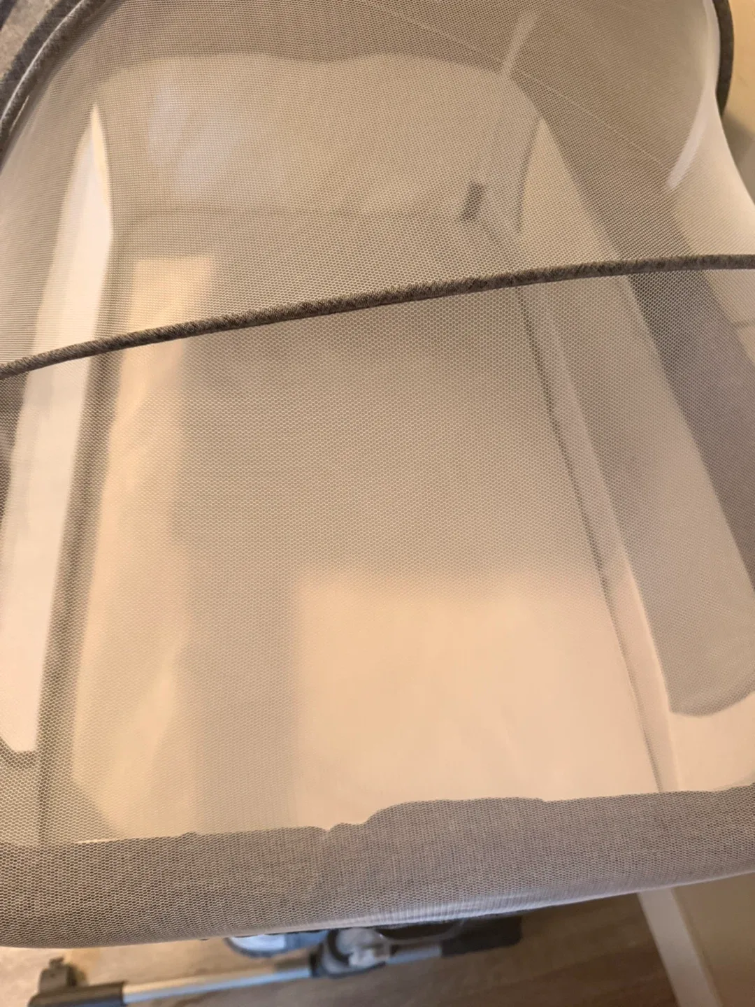 Grey Baby Bassinet - Like New! image indicator(5)