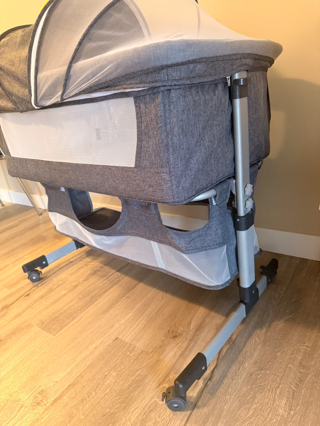 Grey Baby Bassinet - Like New! - photo 3