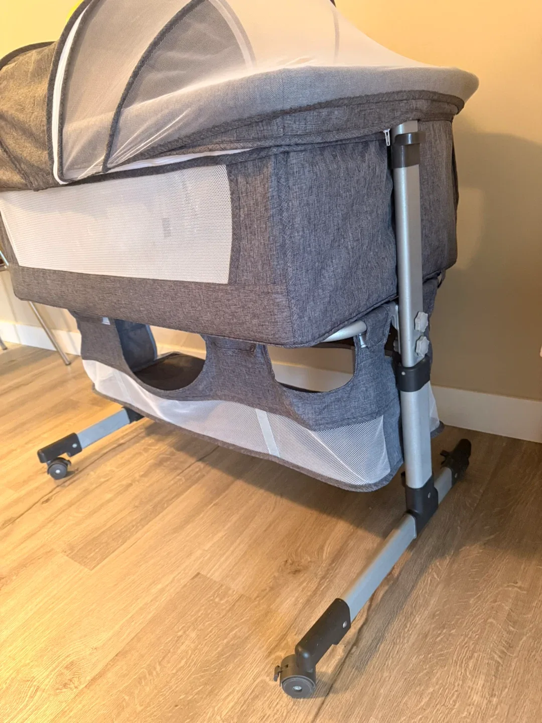 Grey Baby Bassinet - Like New! image indicator(3)