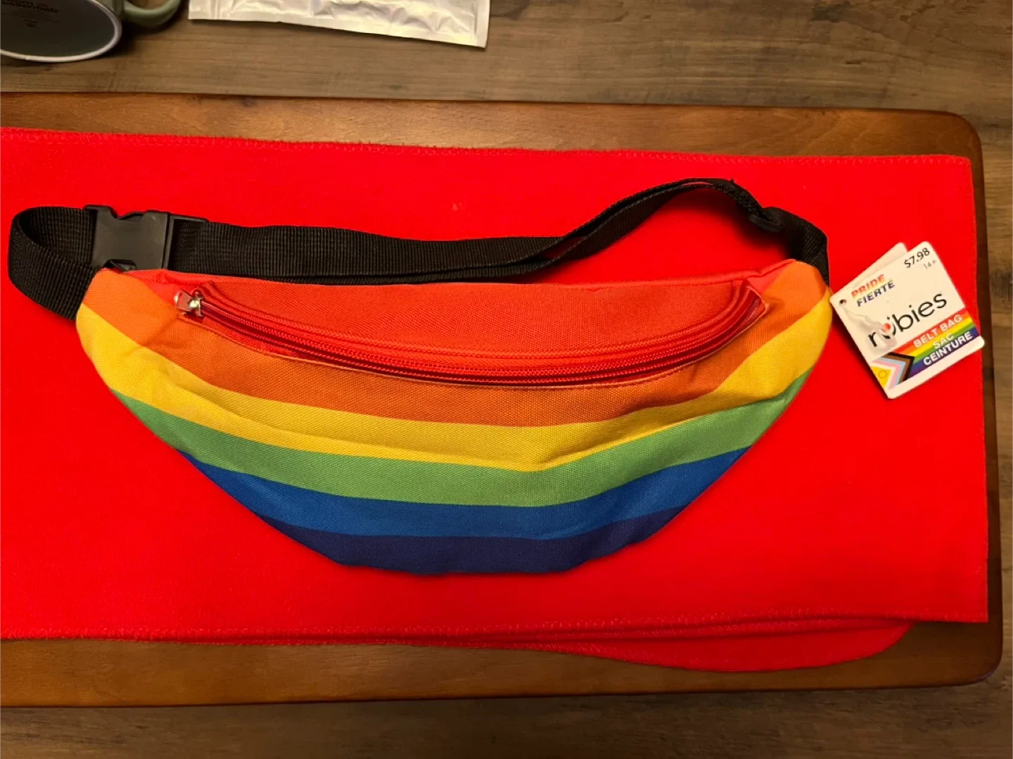 Robie's Rainbow Pride Belt Bag + Mug + Watch Band - New! image indicator(4)
