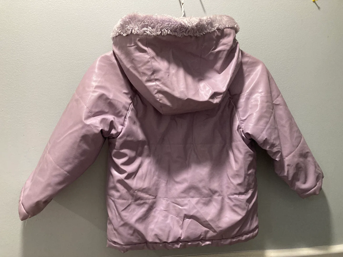 Girl's Lilac Puffer Jacket Size 5/6 image indicator(2)