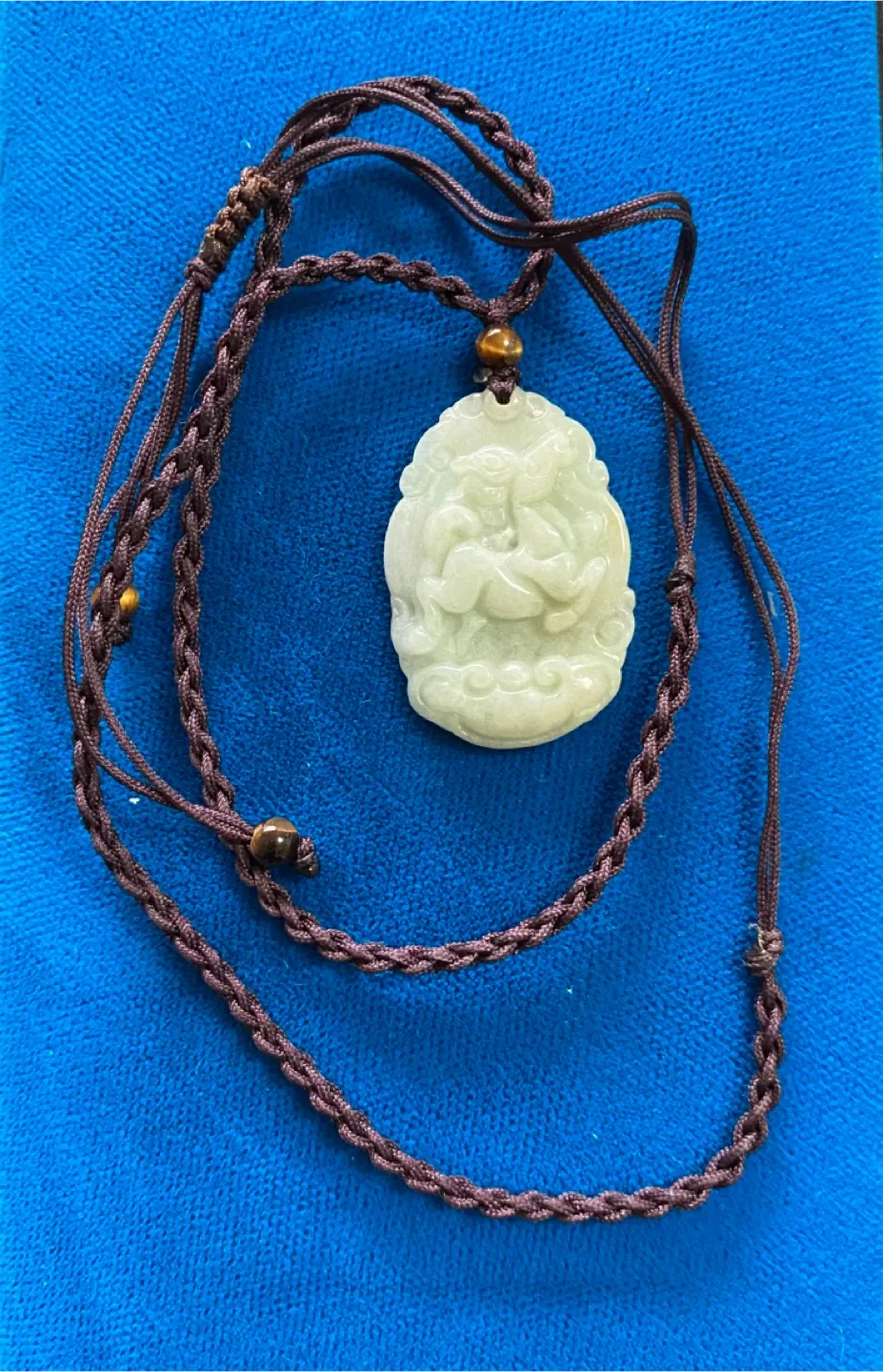 Jadelike Pendant Necklace thumbnail