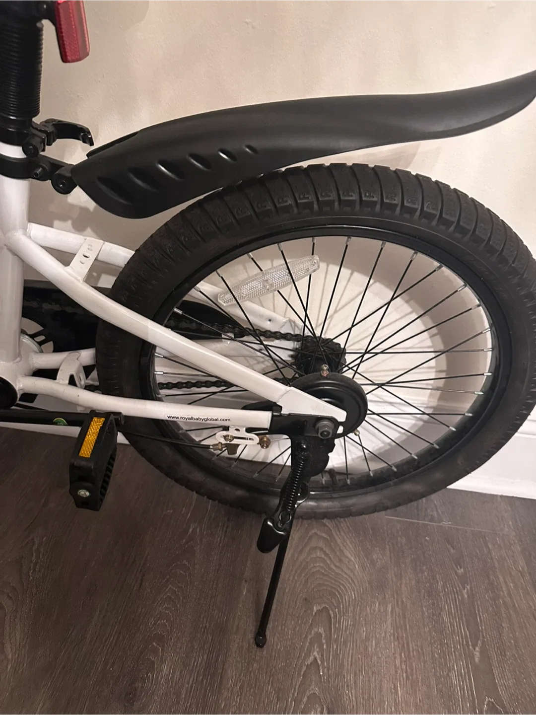 RoyalBaby Freestyle 20" White Bike image indicator(6)