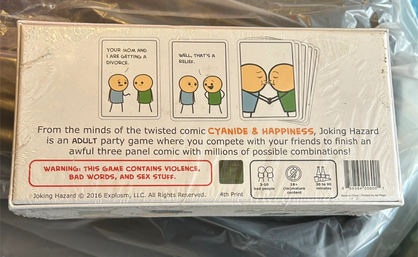 Joking Hazard by Cyanide & Happiness Card Game - photo 2