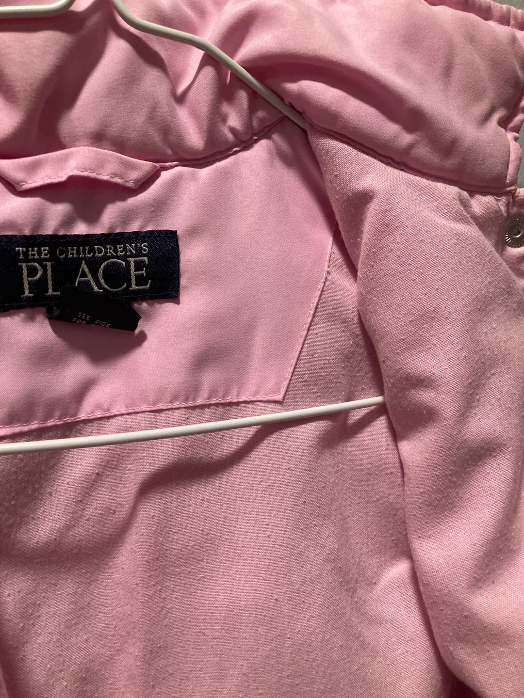 The Children's Place Pink Quilted Jacket - Size 5 image indicator(3)