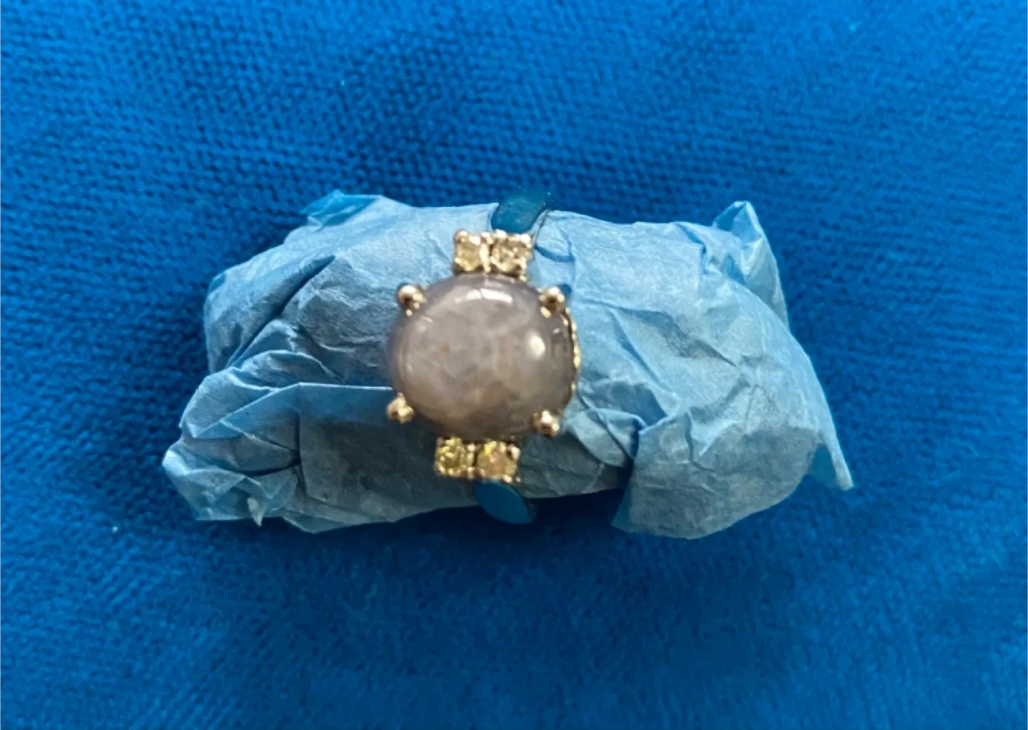 Grey Ruby Ring thumbnail