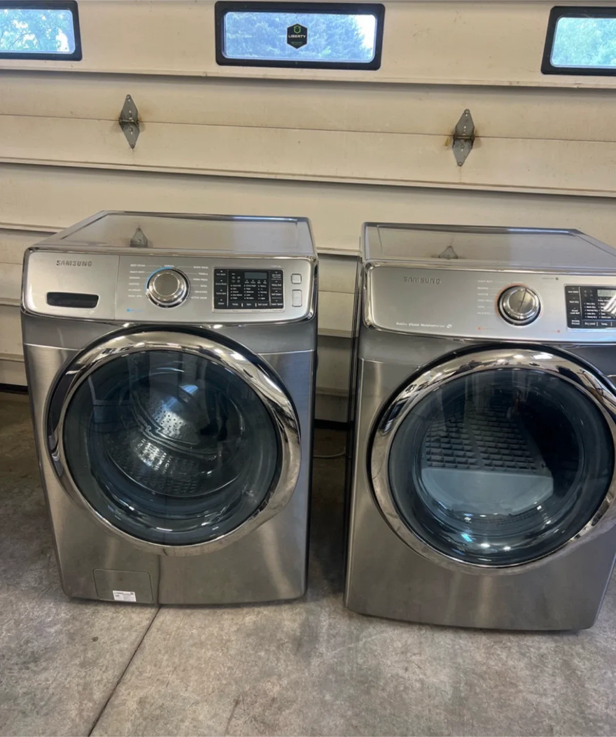 Samsung Front Load Washer - Silver