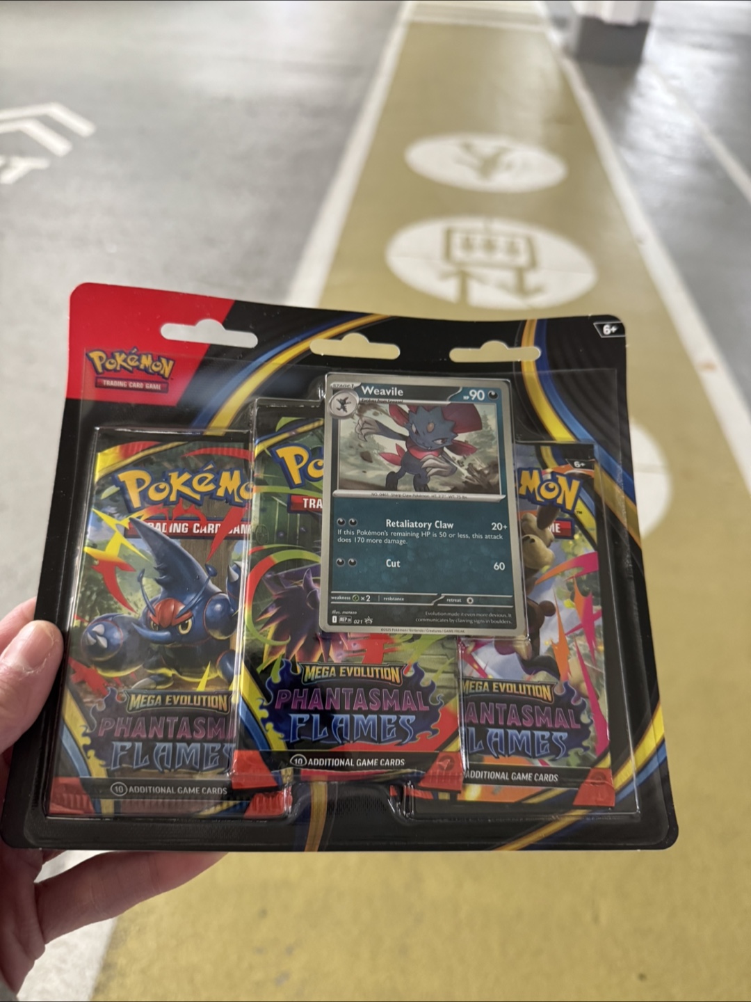 Pokemon phantasmal flames 3 packs blister - photo 3