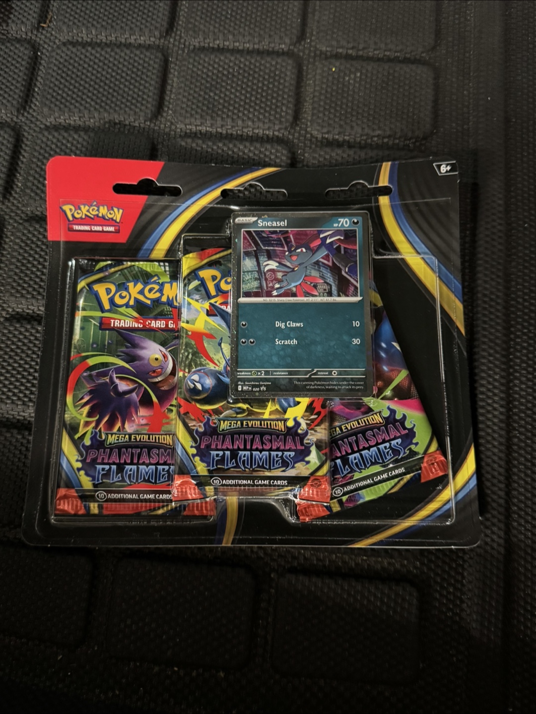 Pokemon phantasmal flames 3 packs blister