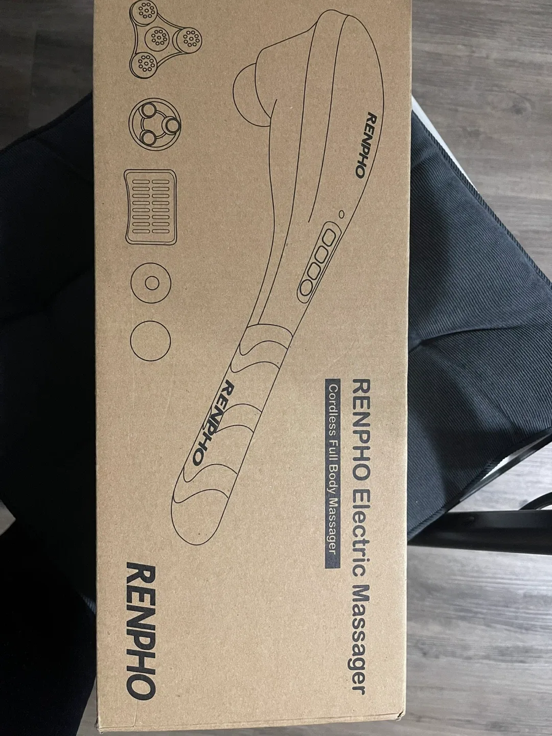 RENPHO Cordless Electric Massager - BRAND NEW image indicator(2)