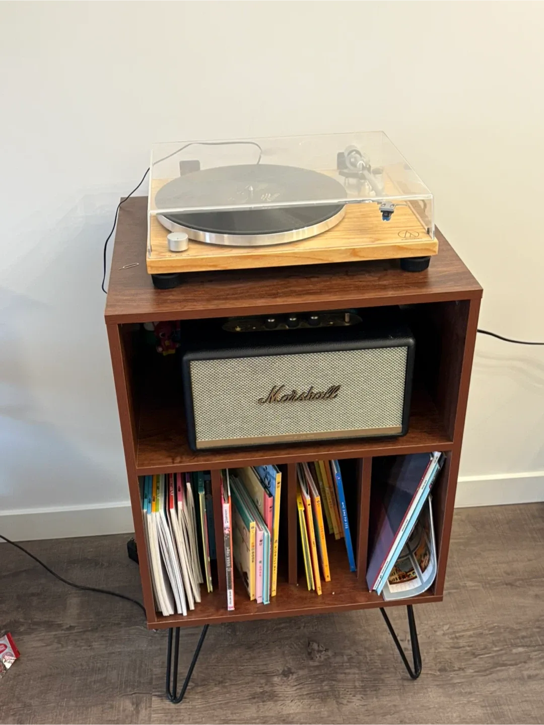 Giantex Vinyl Record Player Stand