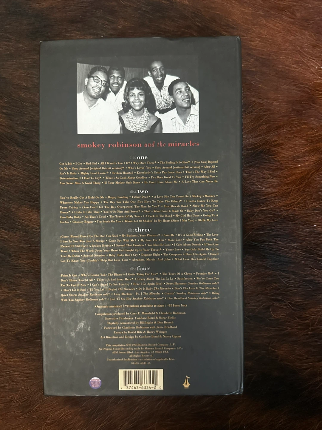 Smokey Robinson and the Miracles 35th Anniversary Collection - photo 4