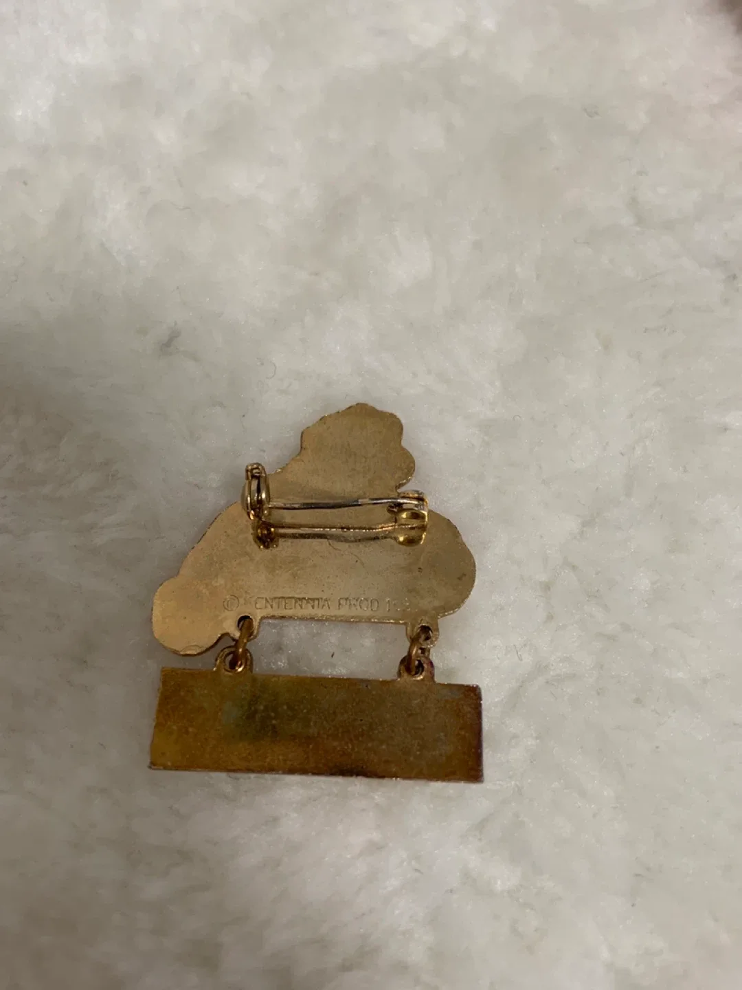 Vintage Centennia Santa's Favorite Girl Pin image indicator(3)