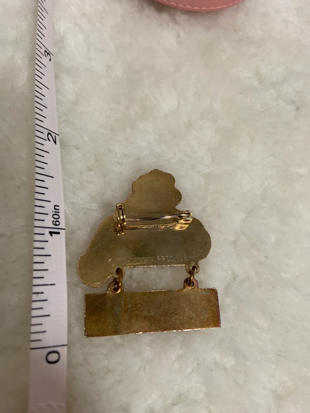 Vintage Centennia Santa's Favorite Girl Pin image indicator(4)