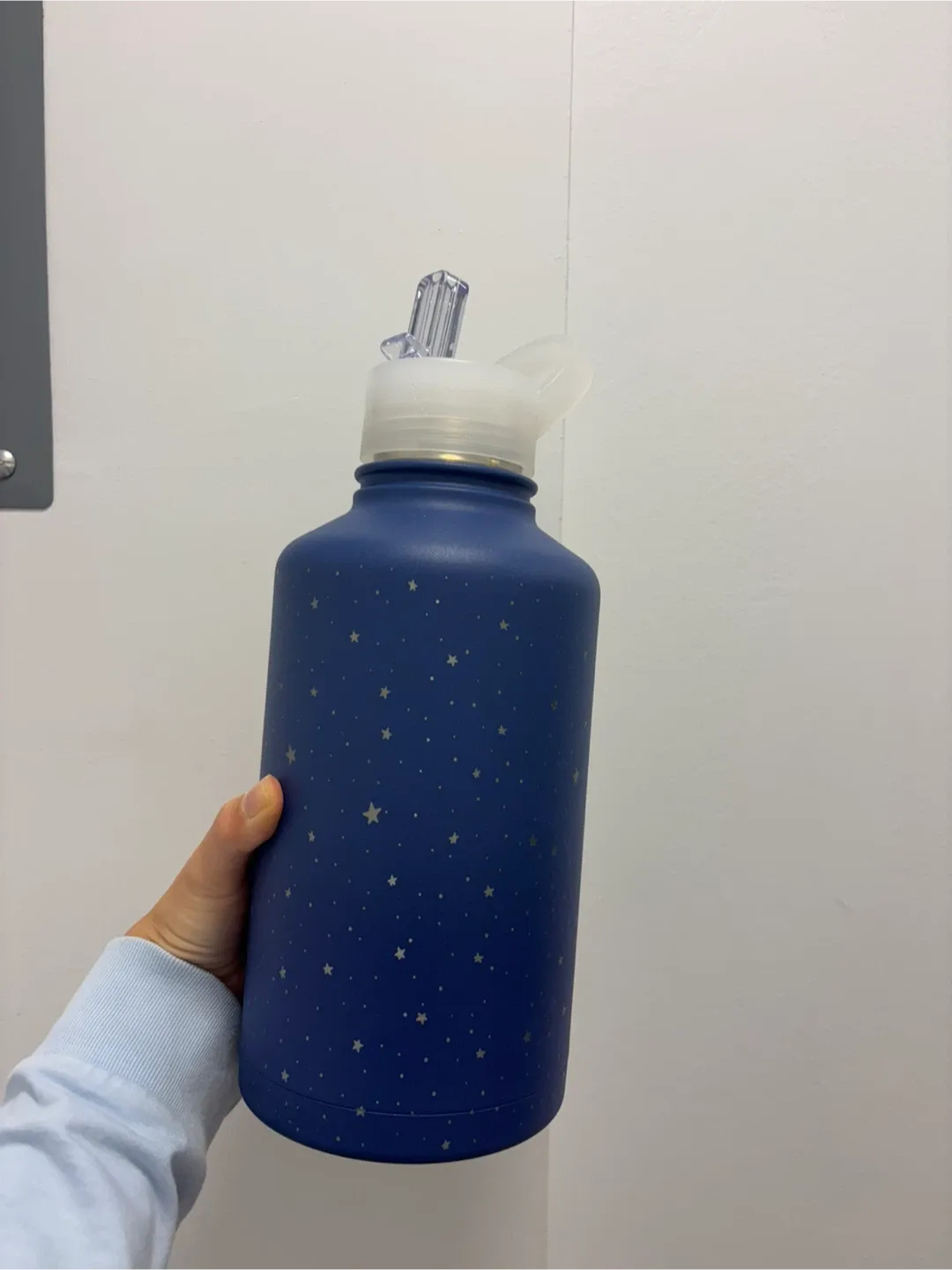 Popflex Active 64 oz Water Bottle - Blue with Stars