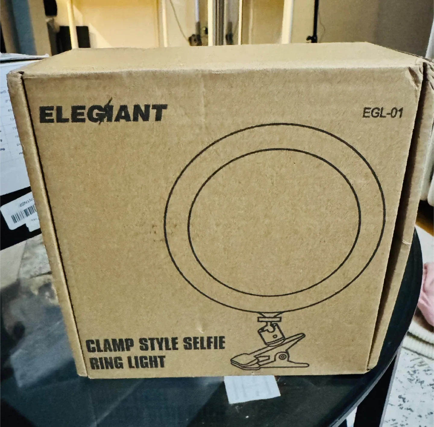 Elegiant EGL-01 Clamp Style Selfie Ring Light - New thumbnail