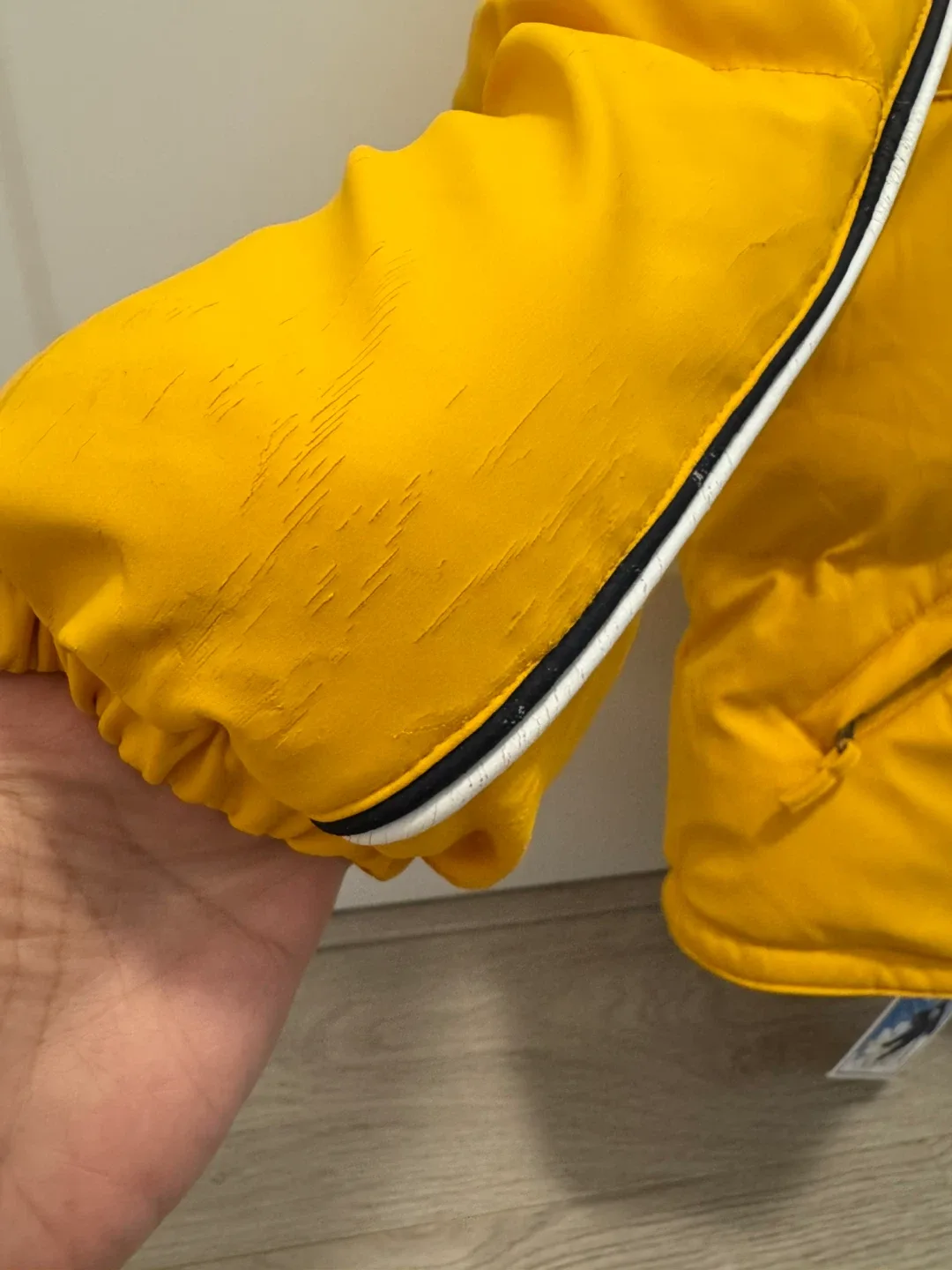 The Children's Place Yellow Tech Jacket - Size L (10/12) image indicator(4)