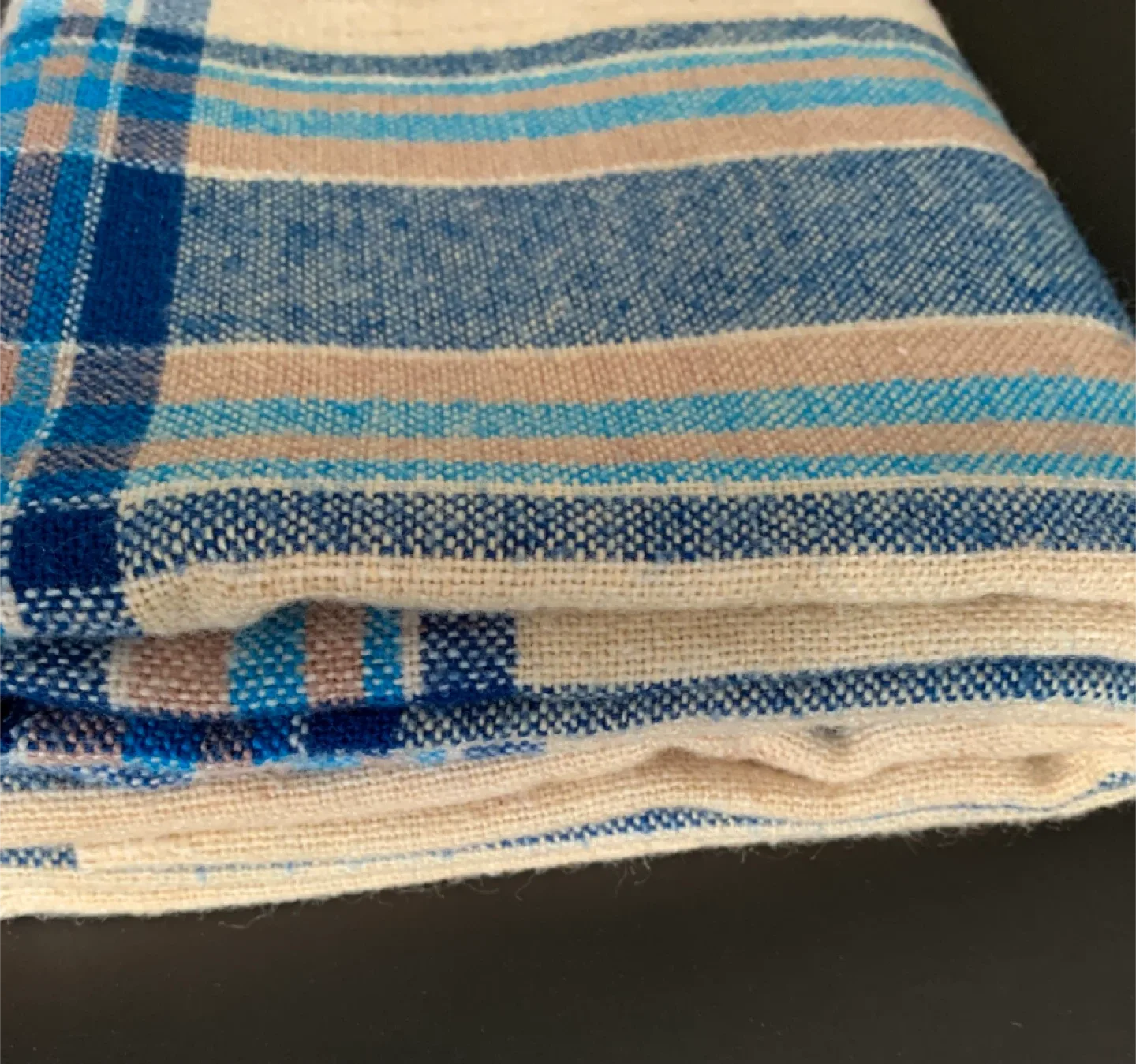 Vintage Woollen French Tablecloth 67"x 48" image indicator(6)