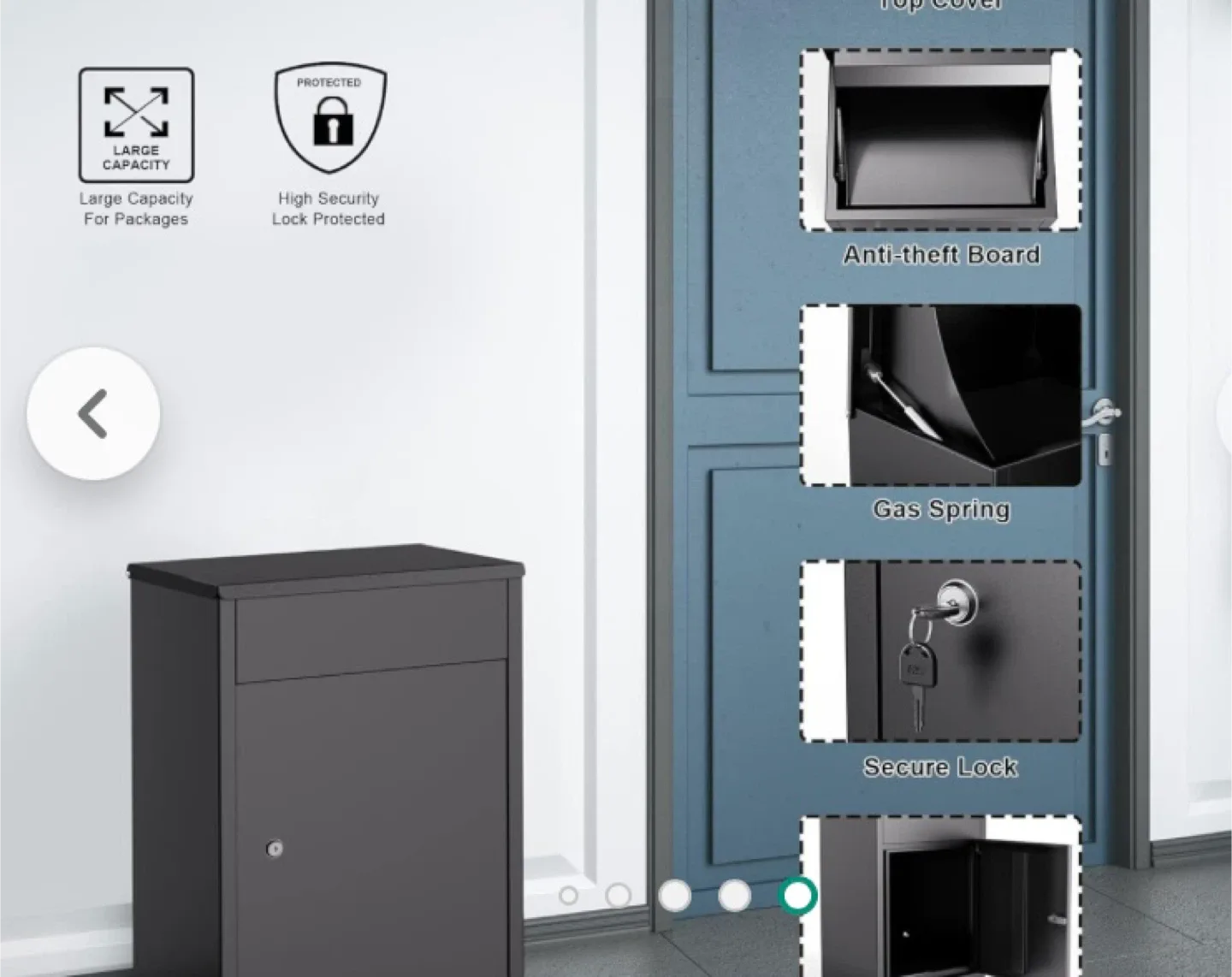 New Merapi Parcel Drop Box Large image indicator(4)