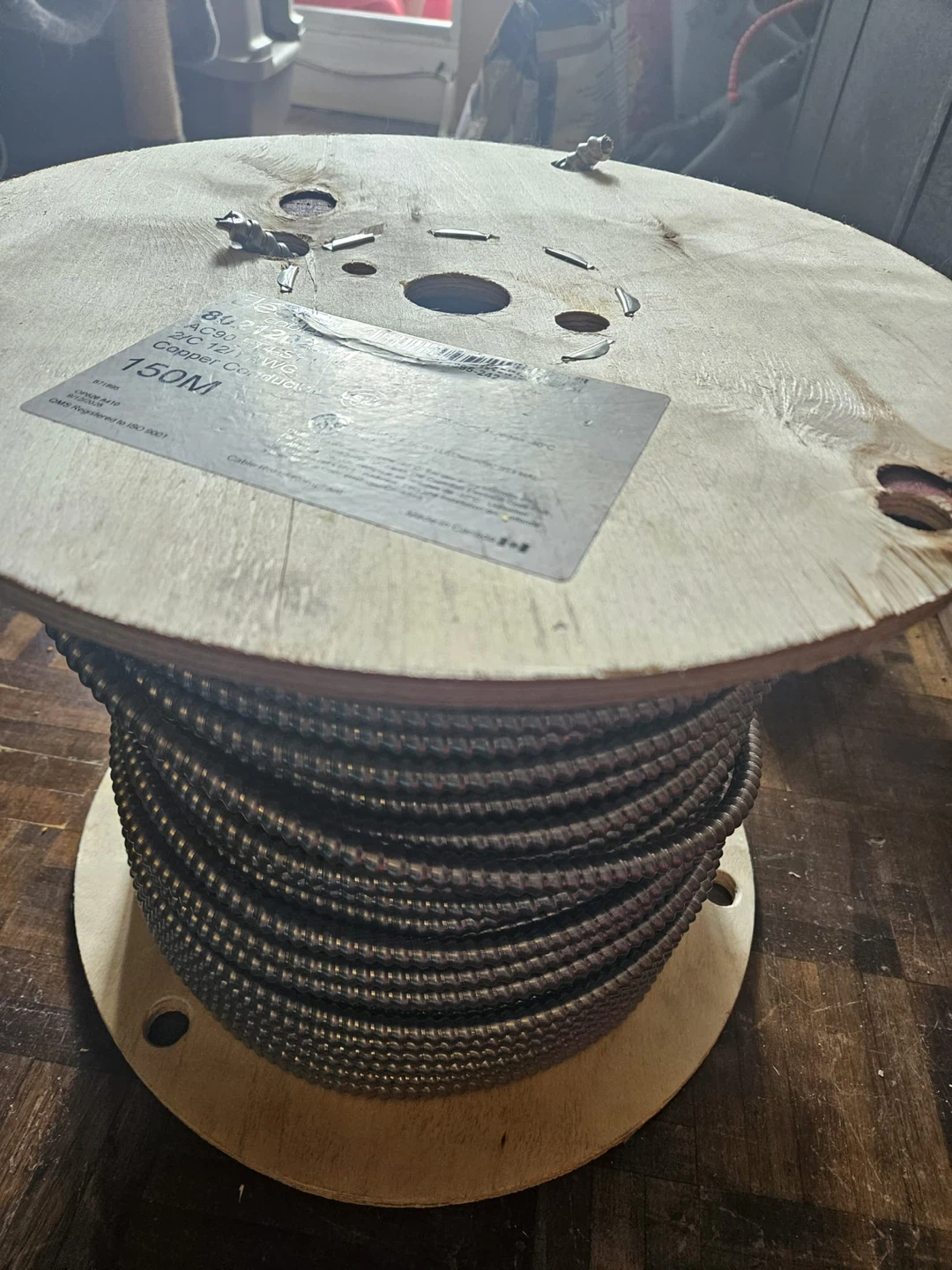 AC90 BX cable 12/2, 150 meters, 420$ - photo 2