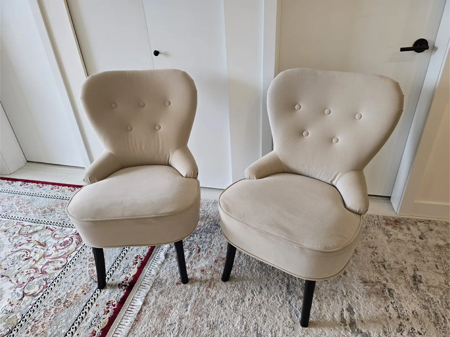 Sofa and Armchairs Set - Grey & Beige image indicator(3)