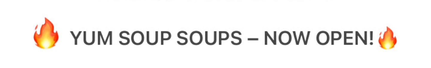 Yum Soup Soups Is Hiring