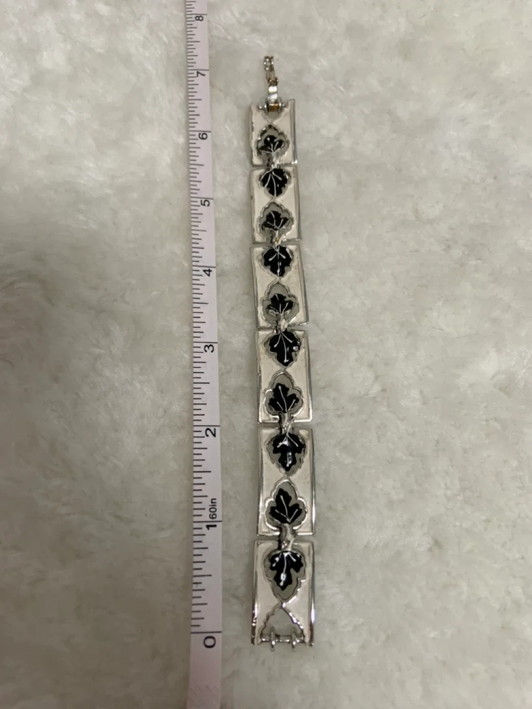 Vintage Jolle Art Deco Enamel Bracelet image indicator(2)