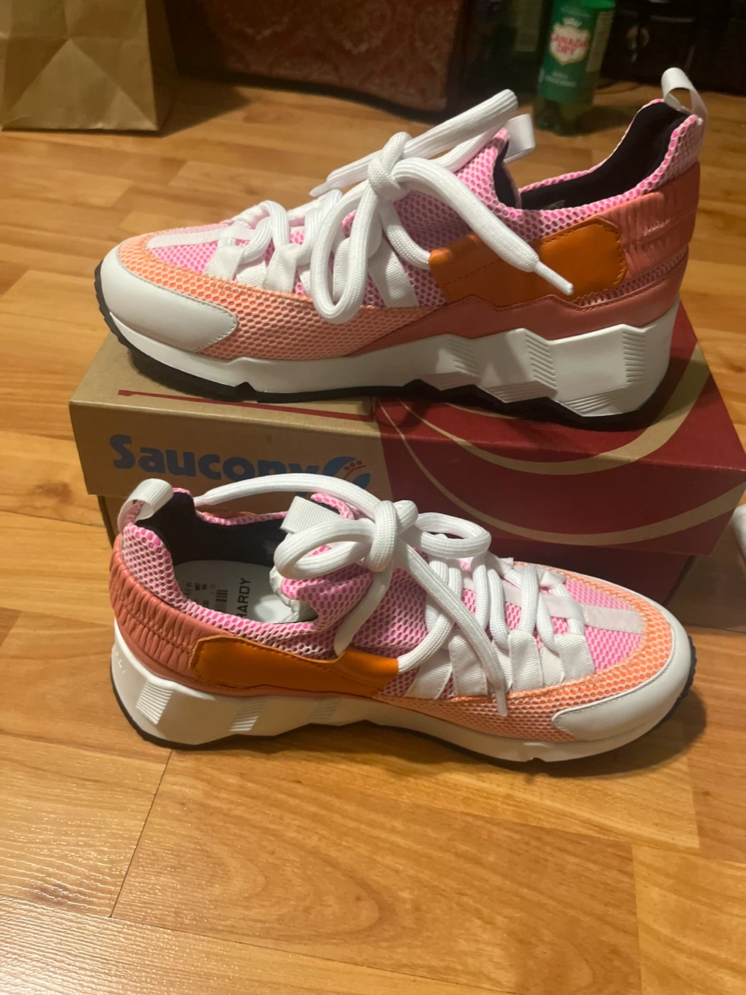 Pierre Hardy Trek Comet Pink/Orange + White Mesh - photo 4