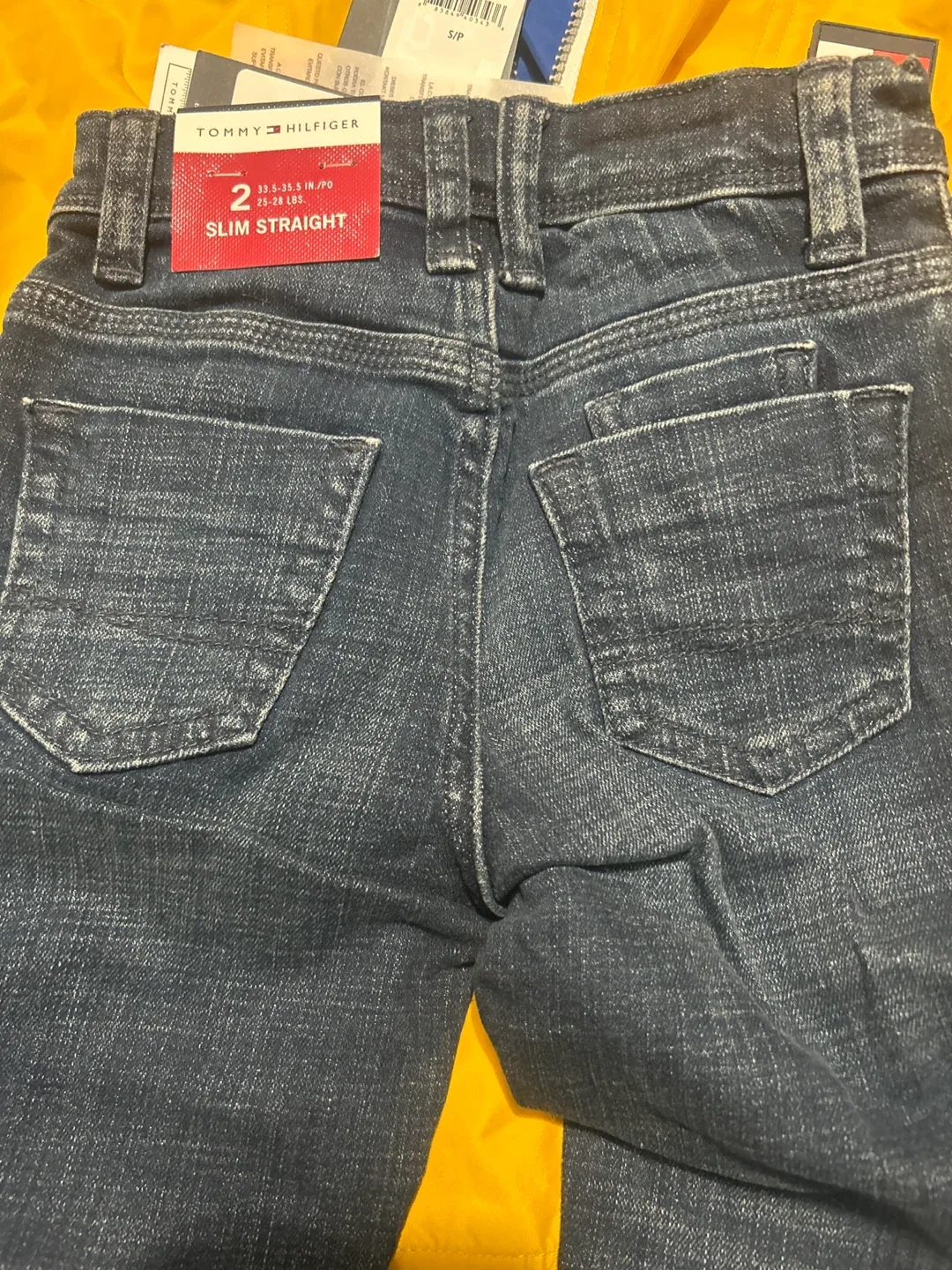 Tommy Hilfiger Yellow Jacket & Jeans - Size S/P & 2 image indicator(5)