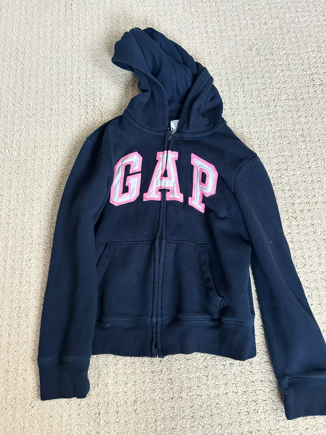 Gap Navy Blue Zip-Up Hoodie
