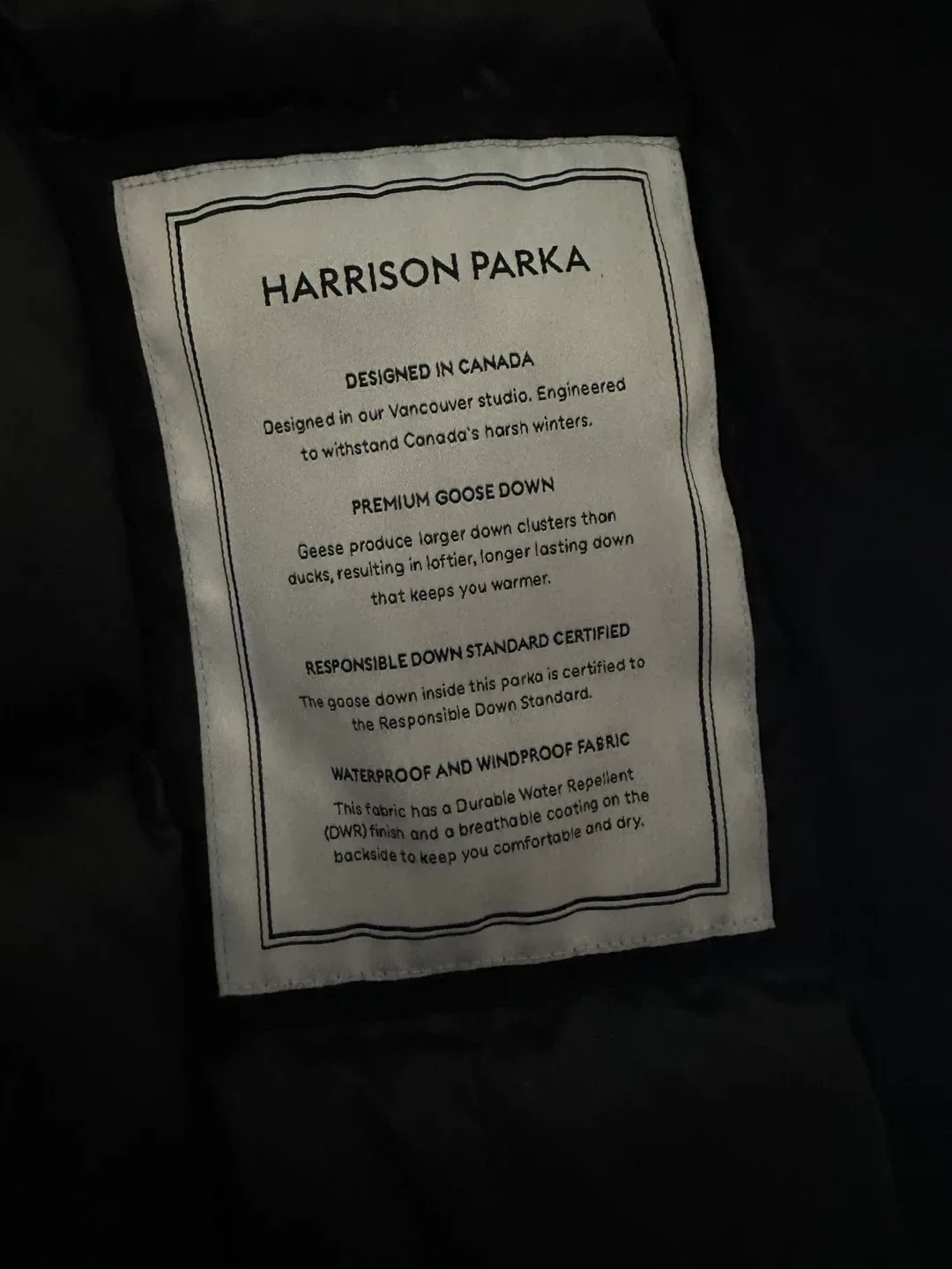 ARITZIA babaton Harrison Parka  small - Goosedown & waterproof image indicator(2)