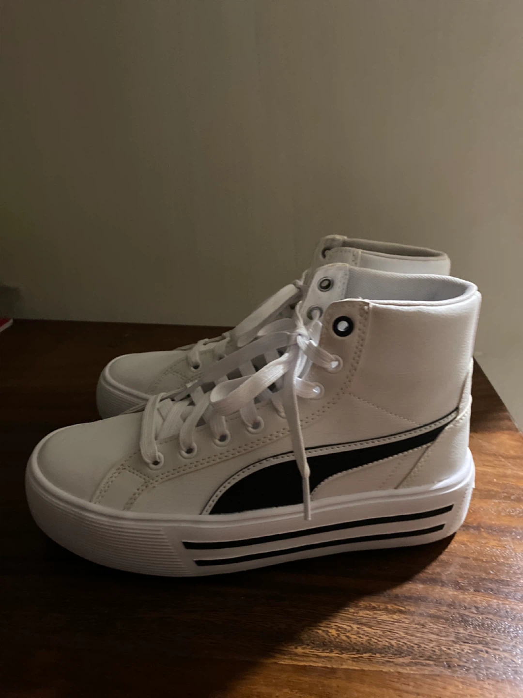 Puma Mayze Mid Women's Shoes - White - photo 3