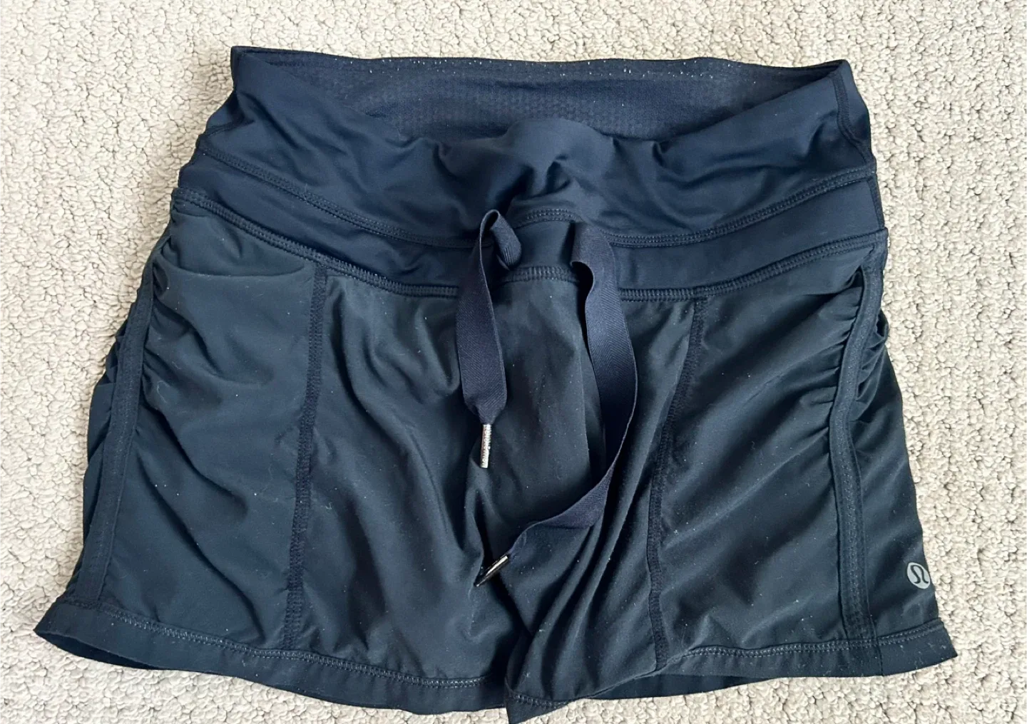 Lululemon Black Running Shorts