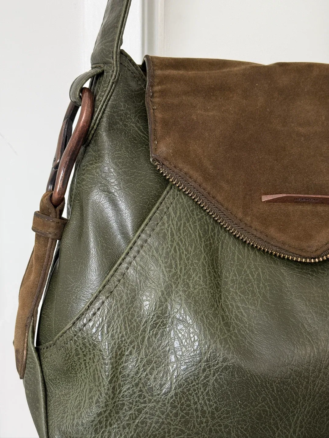 Matt & Nat Green & Brown Shoulder Bag image indicator(5)
