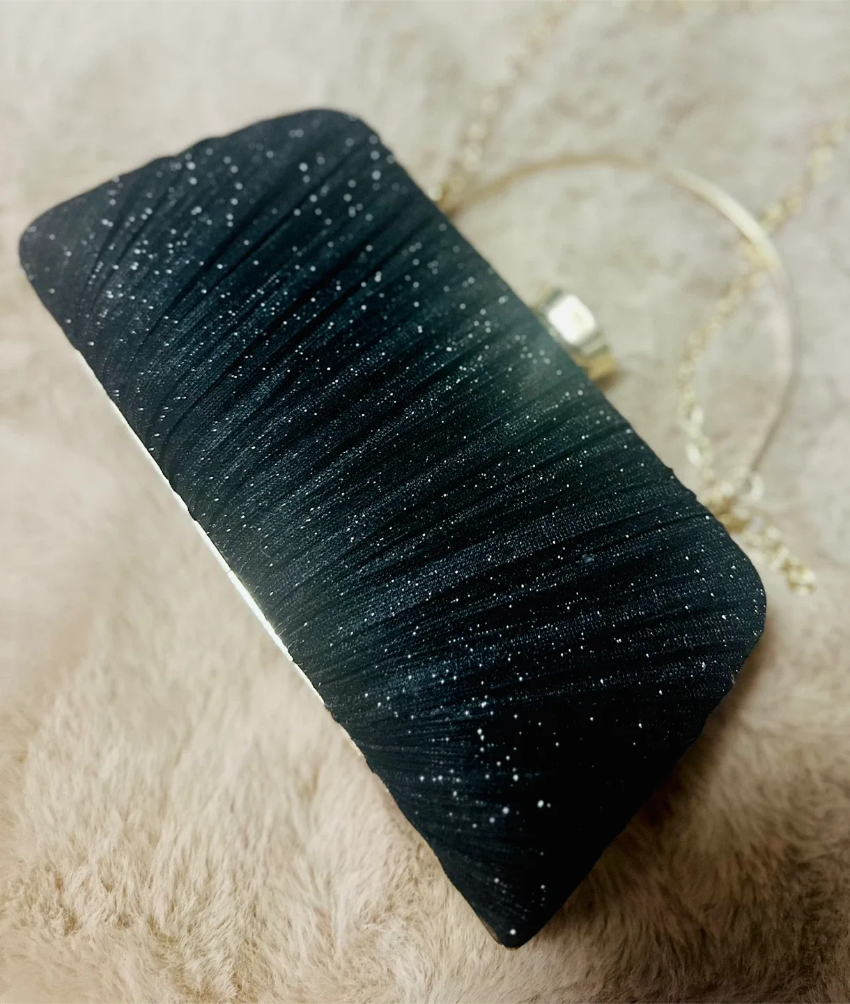 SOLD - Black Evening Clutch