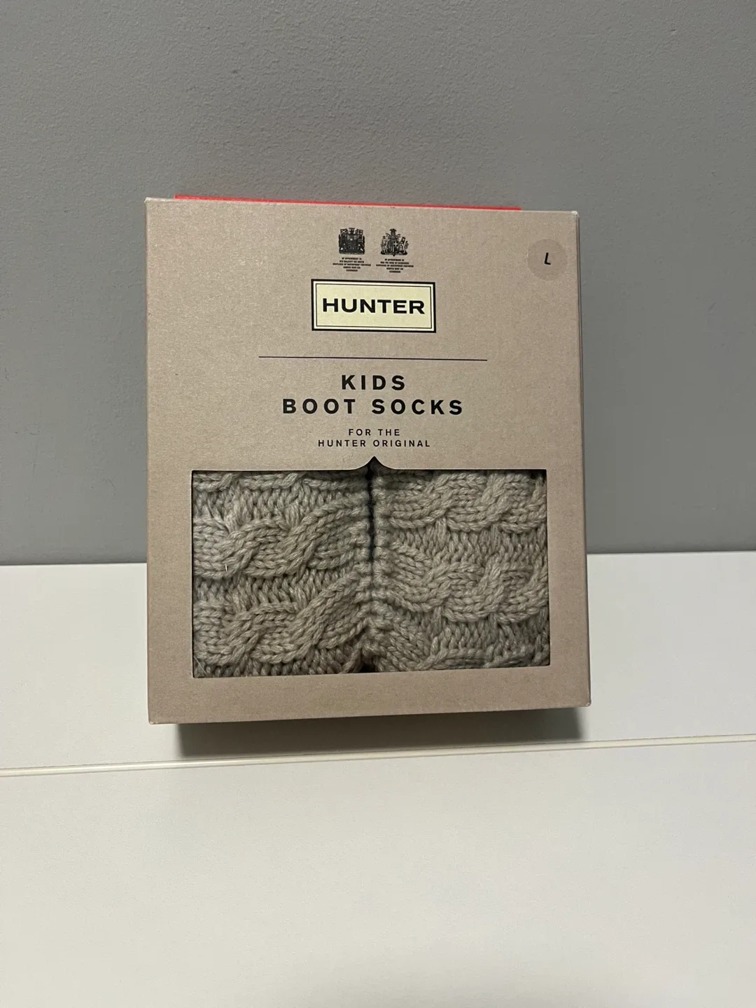 Hunter Kids Boot Socks - Size L -