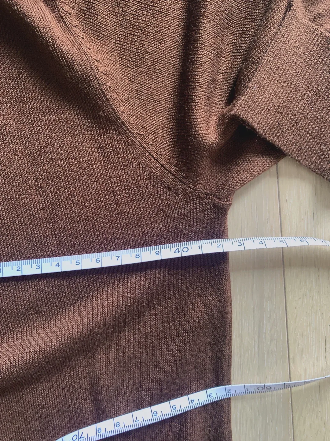 Zara Brown Turtleneck Dress - Size Small image indicator(4)