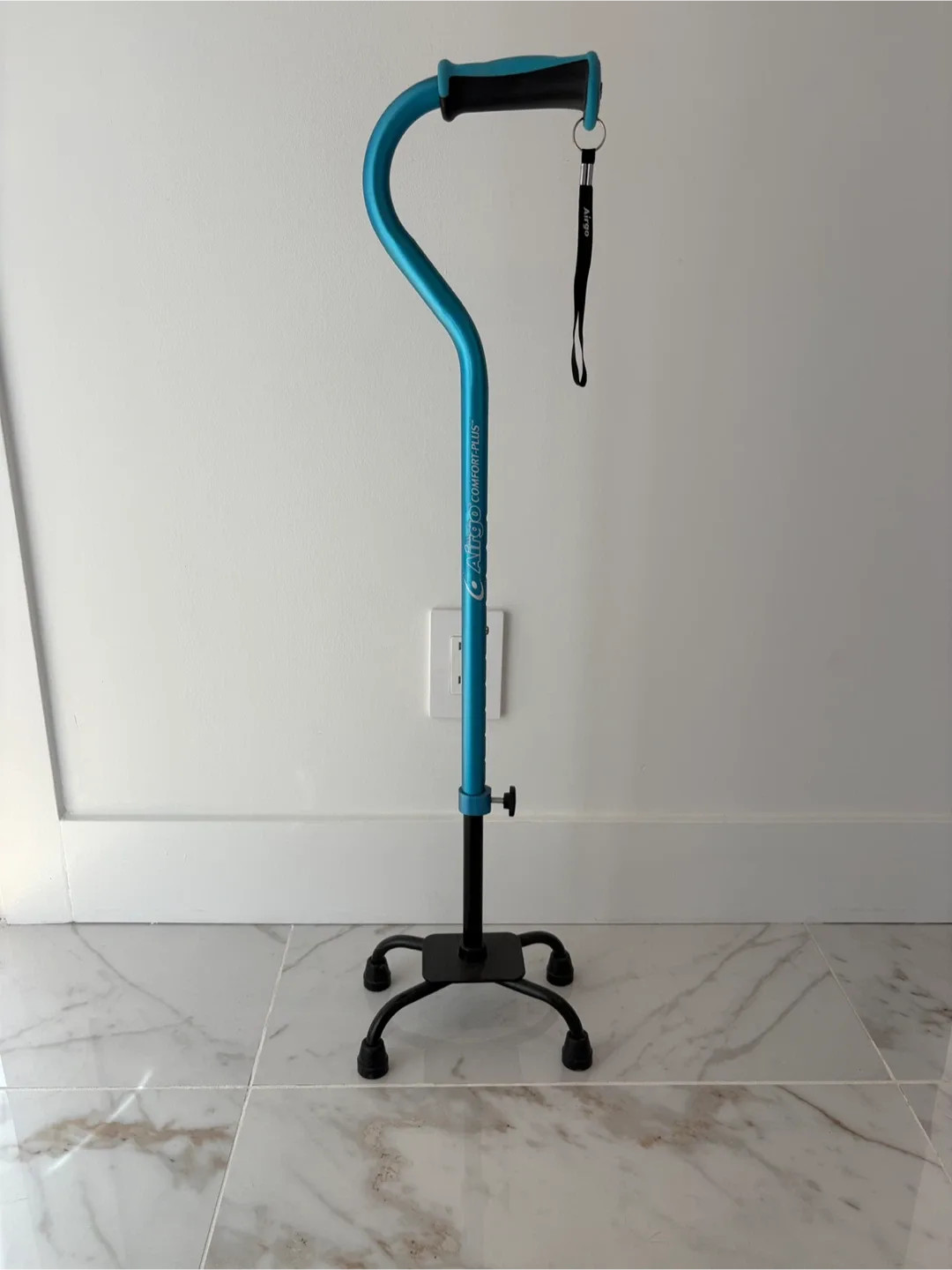 Airgo Comfort-Plus Adjustable Quad Cane thumbnail